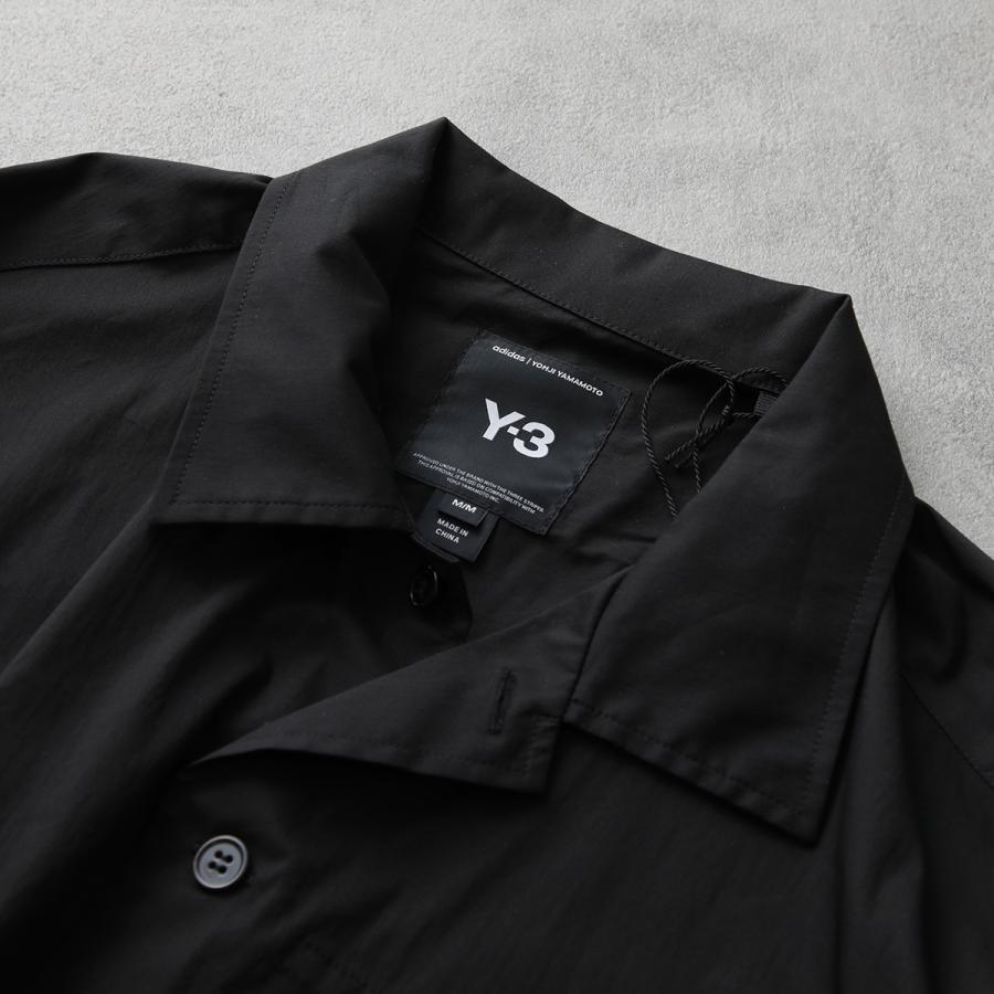 Y-3 ワイスリー シャツ UT SHORT SLEEVE SHIRT ユーティリティー ショート スリーブ シャツ KH0417 メンズ 半袖 ロゴ BLACKの画像