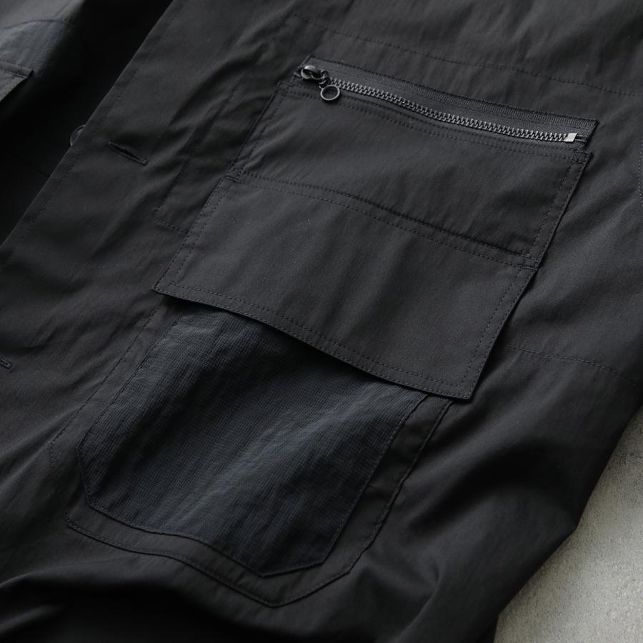 Y-3 ワイスリー シャツ UT SHORT SLEEVE SHIRT ユーティリティー ショート スリーブ シャツ KH0417 メンズ 半袖 ロゴ BLACKの画像