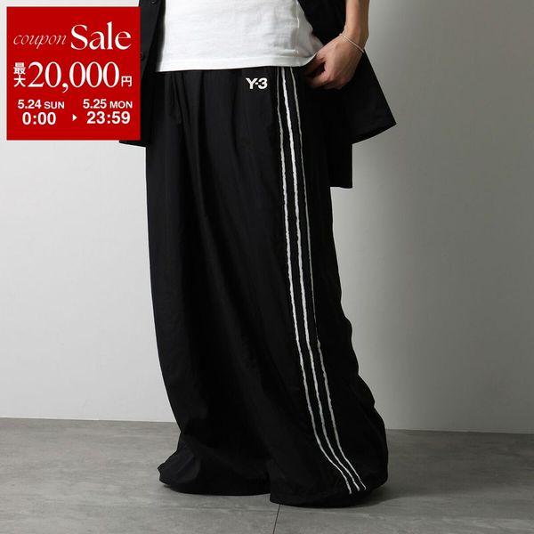 Y-3 ワイスリー パンツ RAW EDGE 3 STRIPES WIDE PANTS ロー エッジ