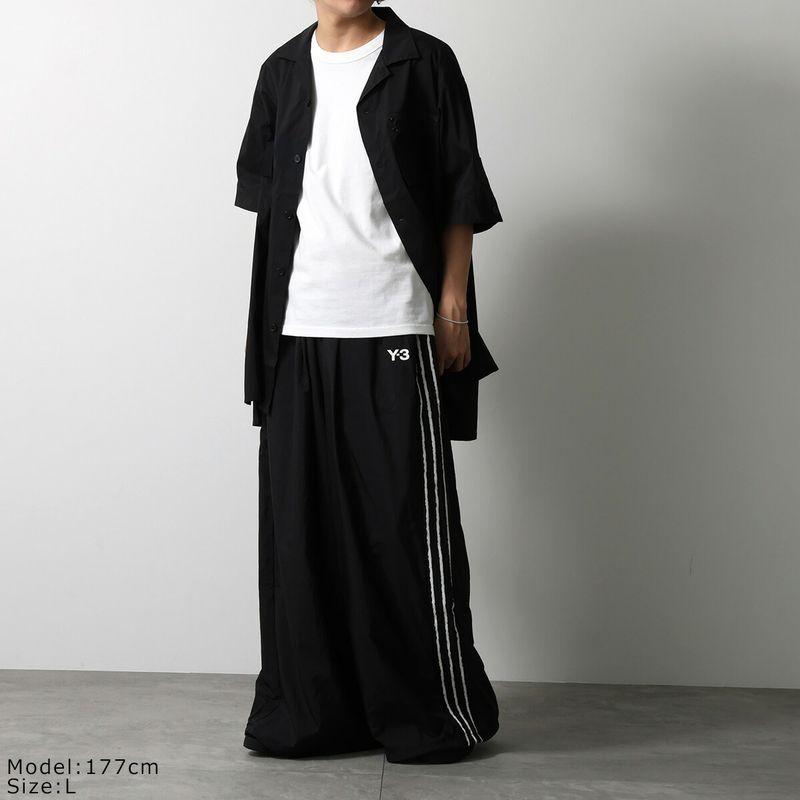 Y-3 ワイスリー パンツ RAW EDGE 3 STRIPES WIDE PANTS ロー エッジ
