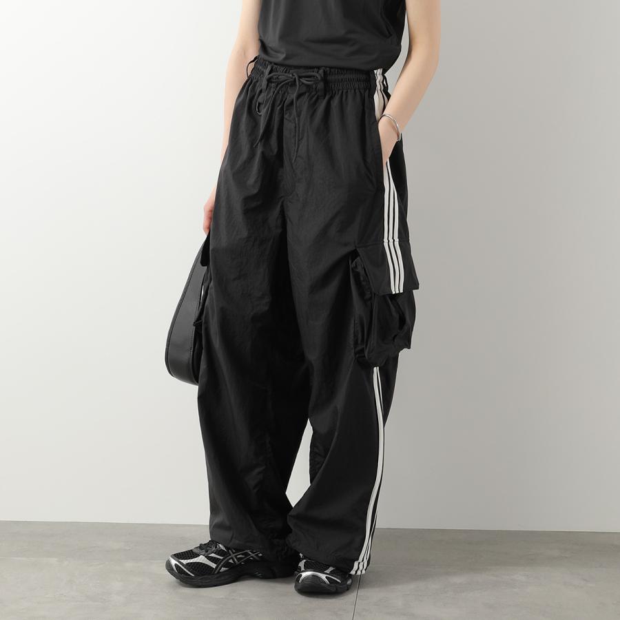 Y-3 ワイスリー カーゴパンツ NYLON WIRED 3 STRIPES CARGO PANTS ナイロン ワイヤード 3ストライプス KF1087 メンズ ナイロン ロゴ BLACKの画像