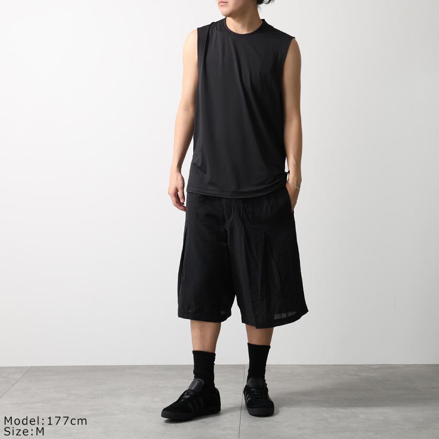 Y-3 ワイスリー ハーフパンツ CRINKLE PLEATED SHORTS クリンクル