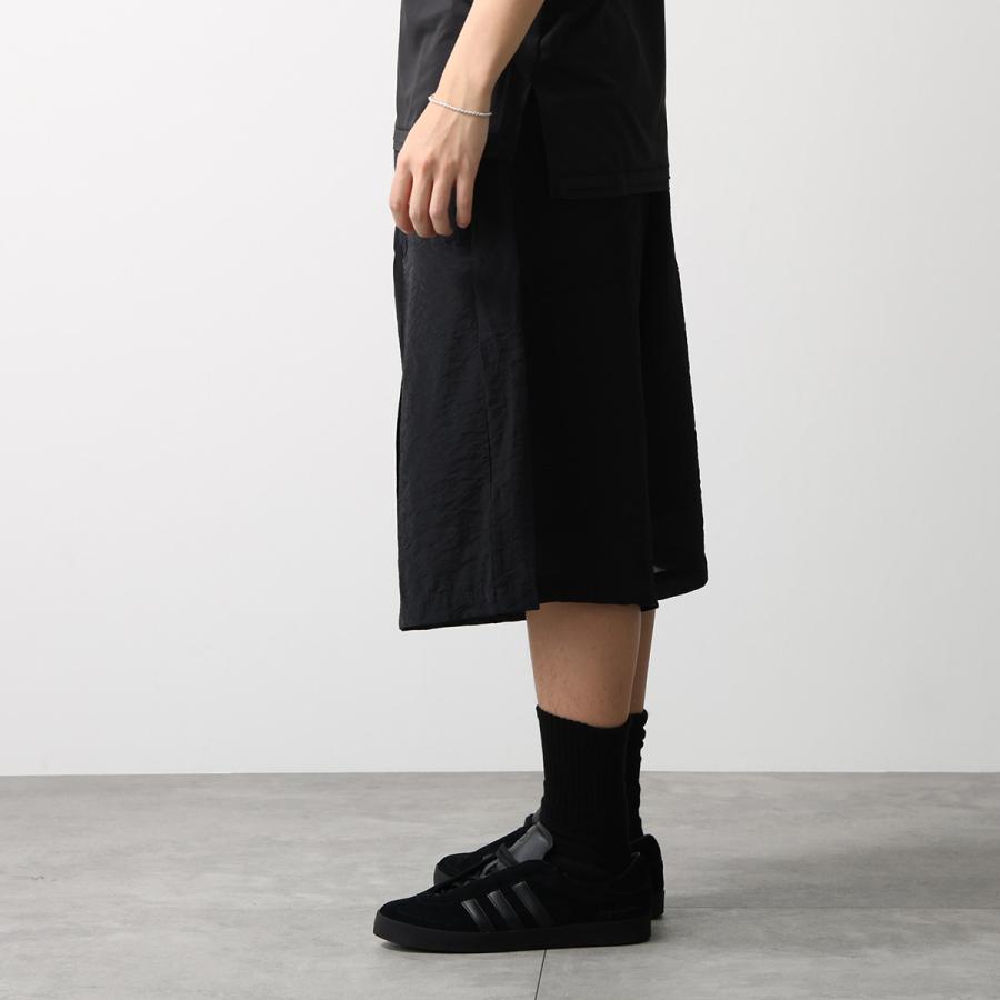 Y-3 ワイスリー ハーフパンツ CRINKLE PLEATED SHORTS クリンクル