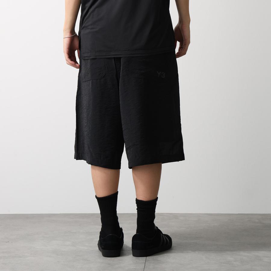 Y-3 ワイスリー ハーフパンツ CRINKLE PLEATED SHORTS クリンクル
