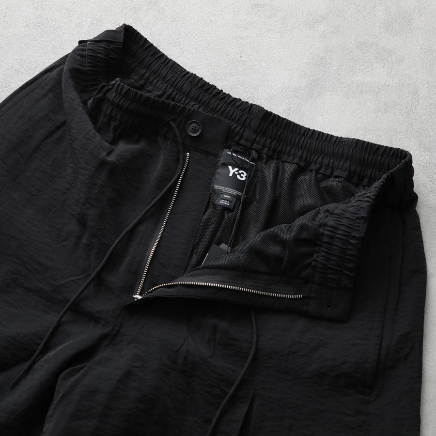 Y-3 ワイスリー ハーフパンツ CRINKLE PLEATED SHORTS クリンクル