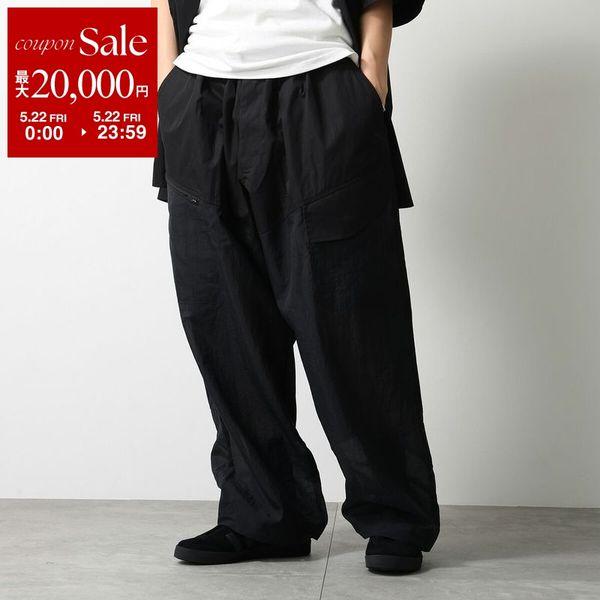 Y-3 ワイスリー パンツ UT STRAIGHTLEG PANTS ユーティリティー ストレートレッグ パンツ KD3976 メンズ ルーズフィット ロゴ BLACKの画像