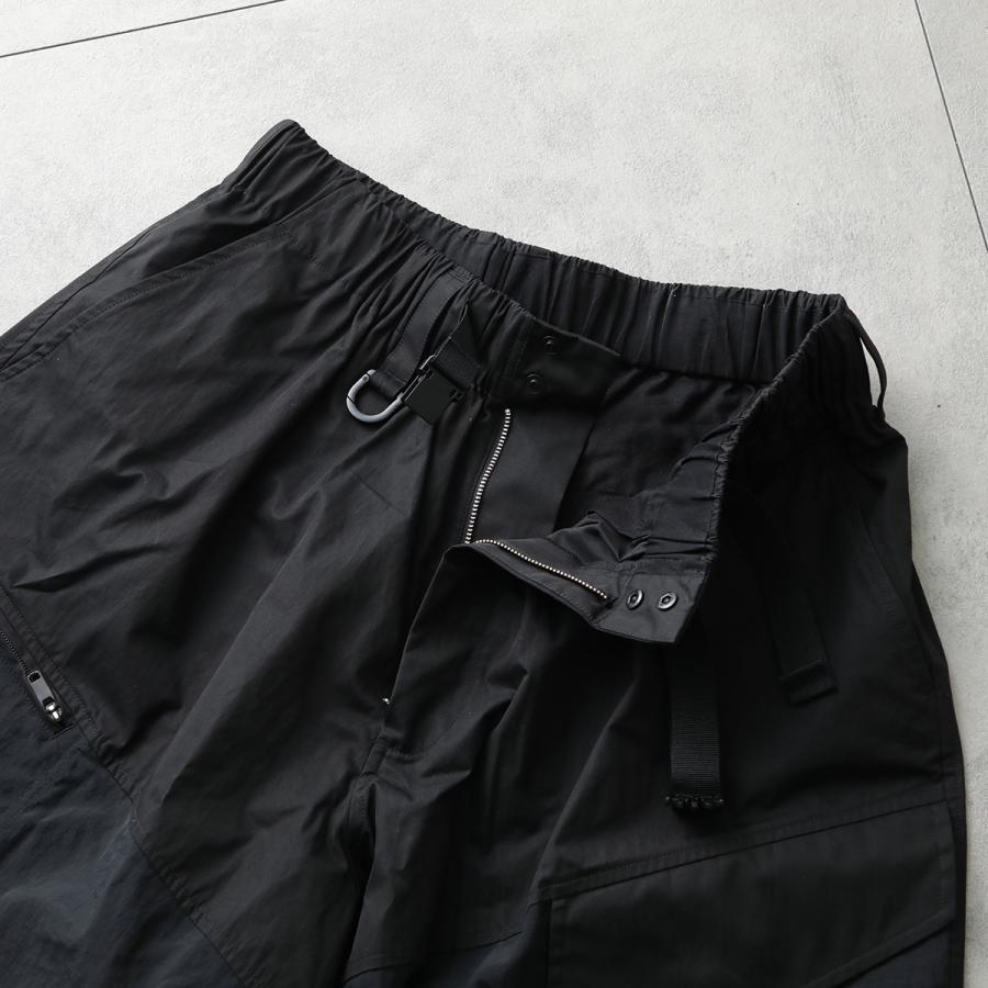 Y-3 ワイスリー パンツ UT STRAIGHTLEG PANTS ユーティリティー ストレートレッグ パンツ KD3976 メンズ ルーズフィット ロゴ BLACKの画像