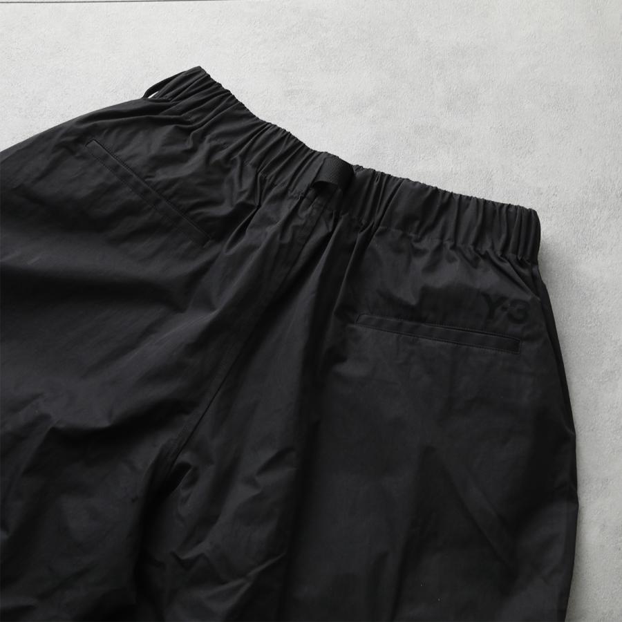 Y-3 ワイスリー パンツ UT STRAIGHTLEG PANTS ユーティリティー ストレートレッグ パンツ KD3976 メンズ ルーズフィット ロゴ BLACKの画像