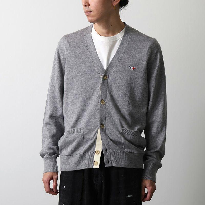 MAISON KITSUNE（メゾン キツネ） カーディガン TRICOLOR FOX