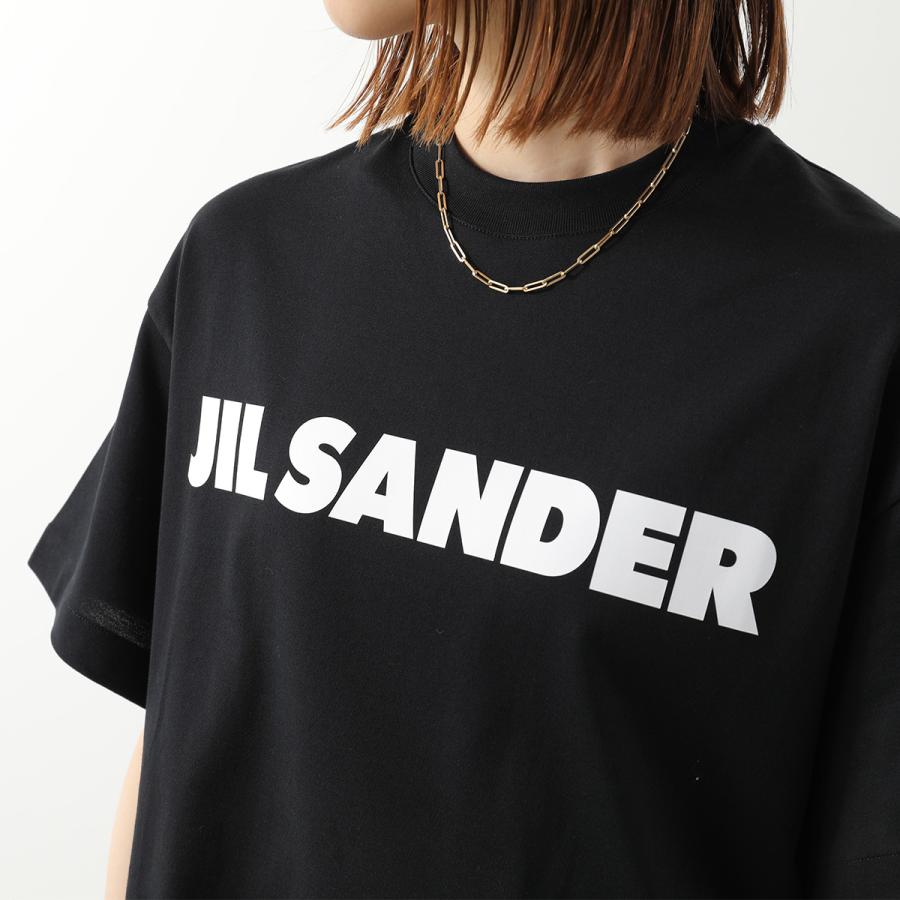 ジルサンダー  J02GC0140 ロゴプリントボクシーフィットTシャツ レディース M JIL SANDER - ジルサンダー J02GC0140 ロゴプリントボクシーフィットT
