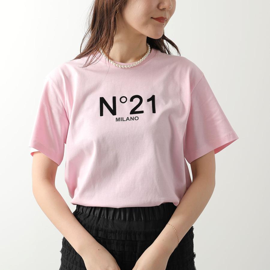 N°21（ヌメロヴェントゥーノ） 半袖 Tシャツ F051 6328 レディース