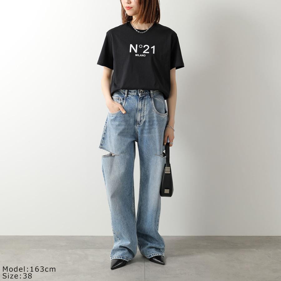 N°21（ヌメロヴェントゥーノ） 半袖 Tシャツ F051 6328 レディース