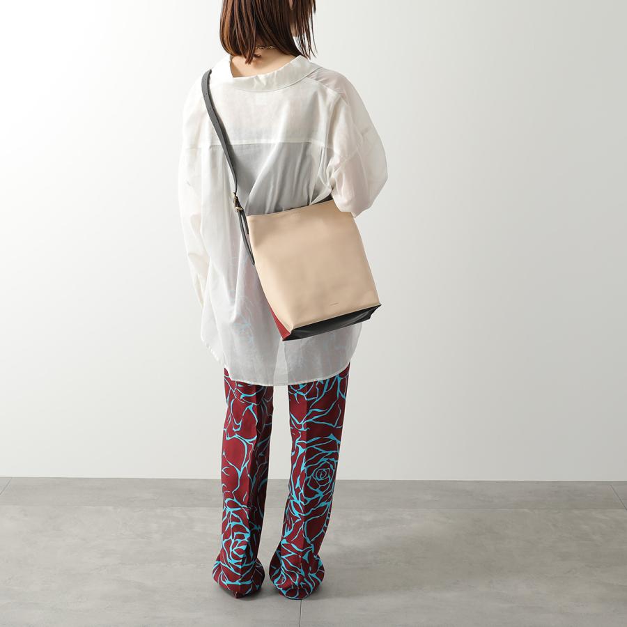 本物 ジル サンダー JIL SANDER カンノーロ ショルダーバッグ トートバッグ ポシェット レザー ブラック J07WD0063 Cannolo バッグ 中古・ JIL SANDER（ジルサンダー） バッグ ショルダーバッグ CANNOLO TOTE
