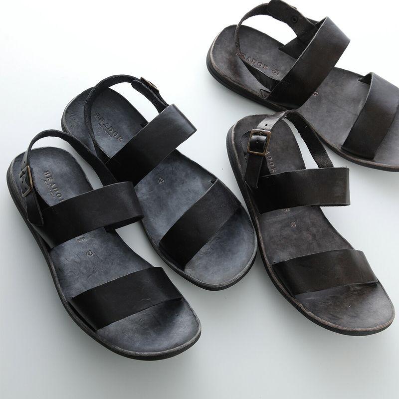 BRADOR（ブラドール） サンダル 46300 メンズ T/CAPO フラット バック