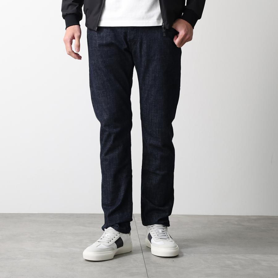 JACOB COHEN ヤコブ コーエン ジーンズ NICK ニック JUM_QE006 S3736 メンズ デニムパンツ スリムフィット ストレッチ スカーフ付 100Dの画像