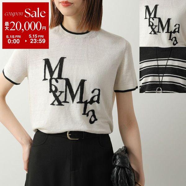 マックスマーラ MaxMara 半袖ジップアップニット S ブラック エス マックスマーラ S Max Mara S MAX MARA セーター SMMEUFORIA 半袖