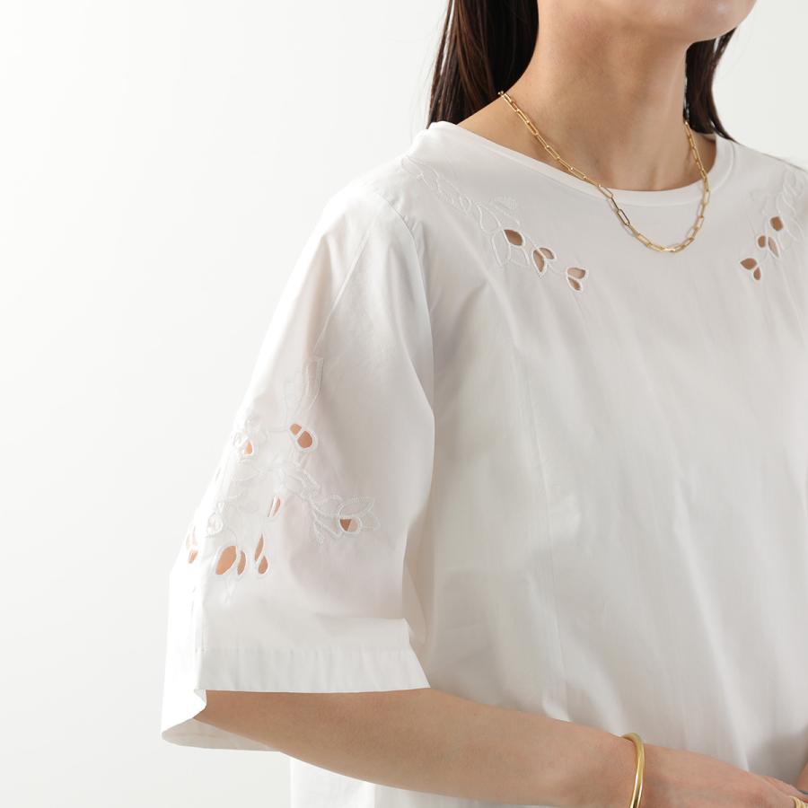 WEEKEND MaxMara  刺繍 シルク トップス MAXMARA WEEKEND LINE（マックスマーラウィークエンドライン） WEEKEND