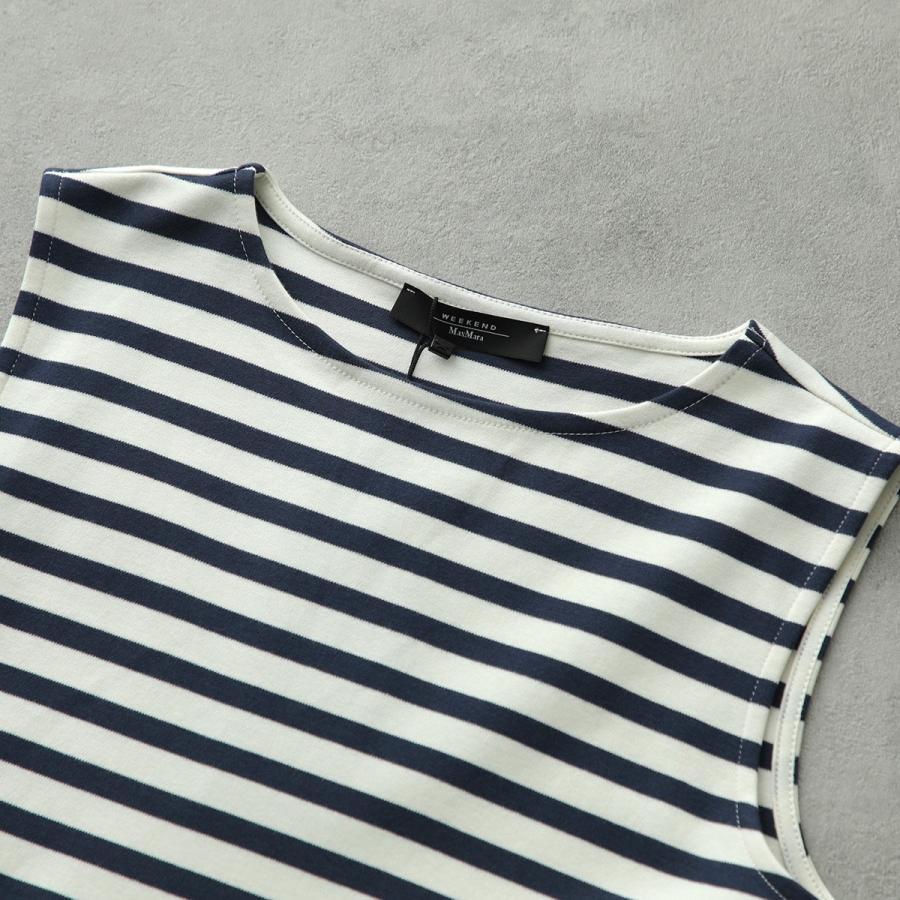 Max MaraWEEKEND マックスマーラウィークエンド  美品 マリンボーダーニット トップス レディース ネイビー×ホワイト M 2353662633 M MAXMARA WEEKEND LINE（マックスマーラウィークエンドライン） WEEKEND