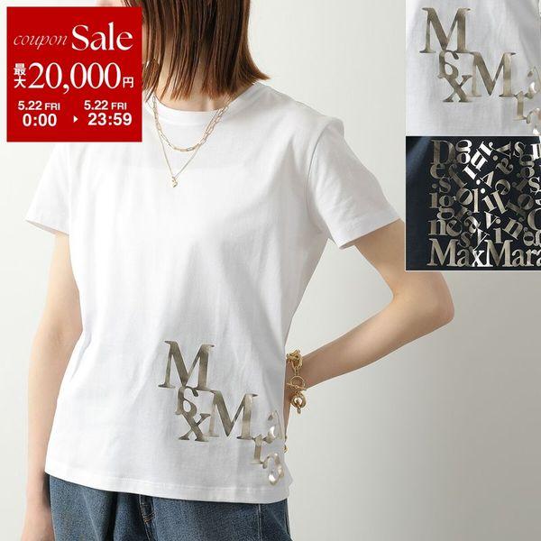 新品未使用⭐︎MaxMara⭐︎大人気！ロゴTシャツ S MAXMARA（エスマックスマーラ） エス マックスマーラ Tシャツ EDILE