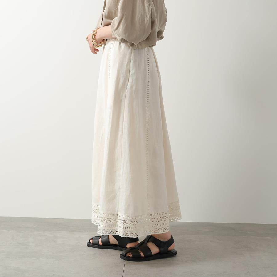 Max Mara リネンフレアスカート MAXMARA WEEKEND LINE（マックスマーラウィークエンドライン） WEEKEND