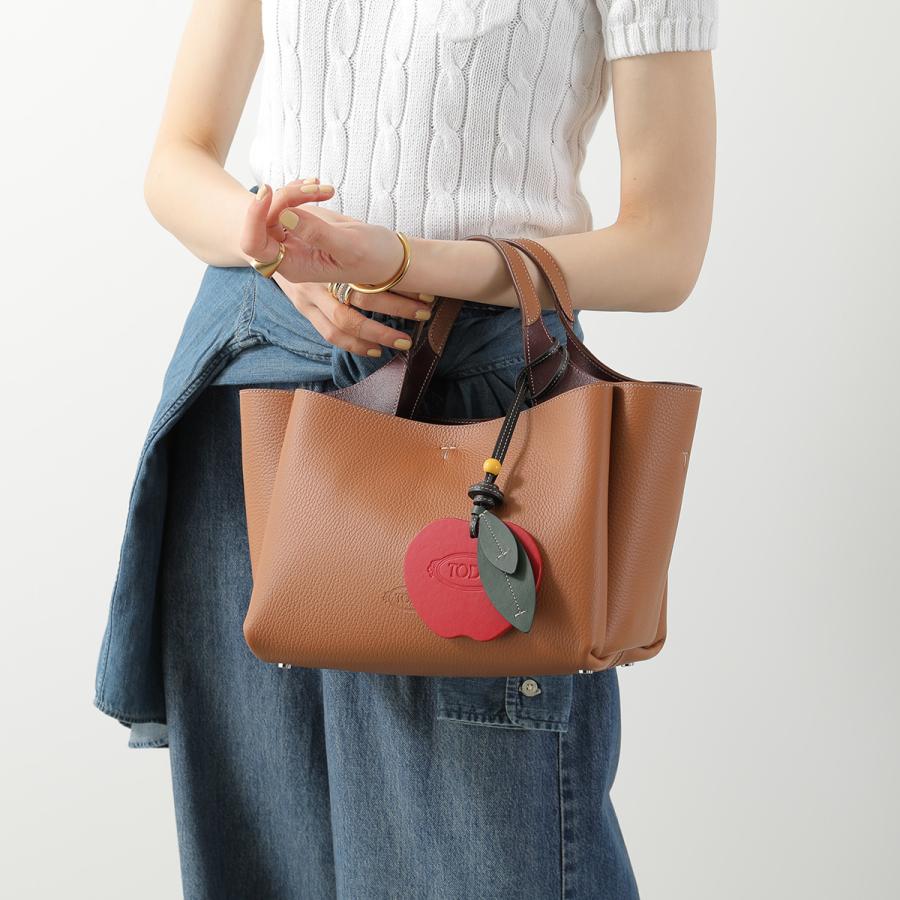 TOD'S トッズ キーホルダー レザー チャーム【希少】 TOD'S（トッズ） TODS チャーム FRU CHARM MELA FOGLIA MINI