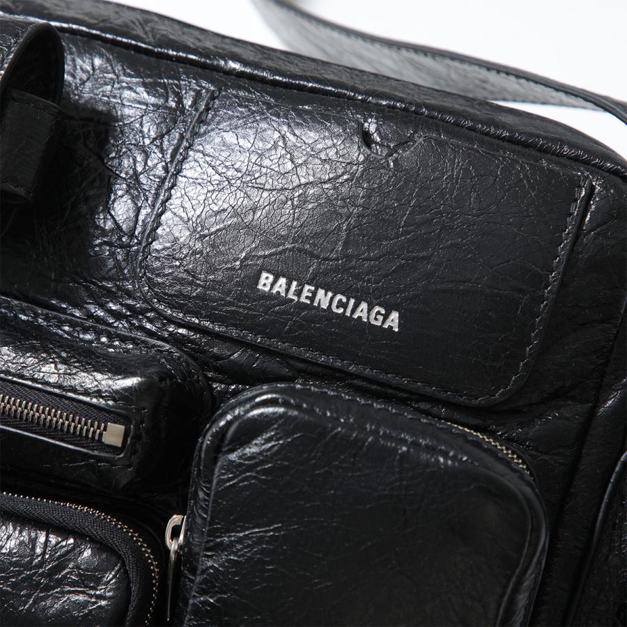 BALENCIAGA 【バレンシアガ】ショルダーバッグ ブラック 正規品⭐️美品⭐️ BALENCIAGA（バレンシアガ） ショルダーバッグ SUPERBUSY CAMERA BAG