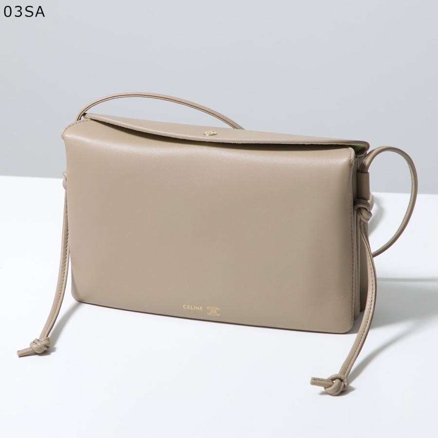 CELINE トリオショルダーバッグ CELINE（セリーヌ） ショルダーバッグ TRIO FLAP トリオ フラップ