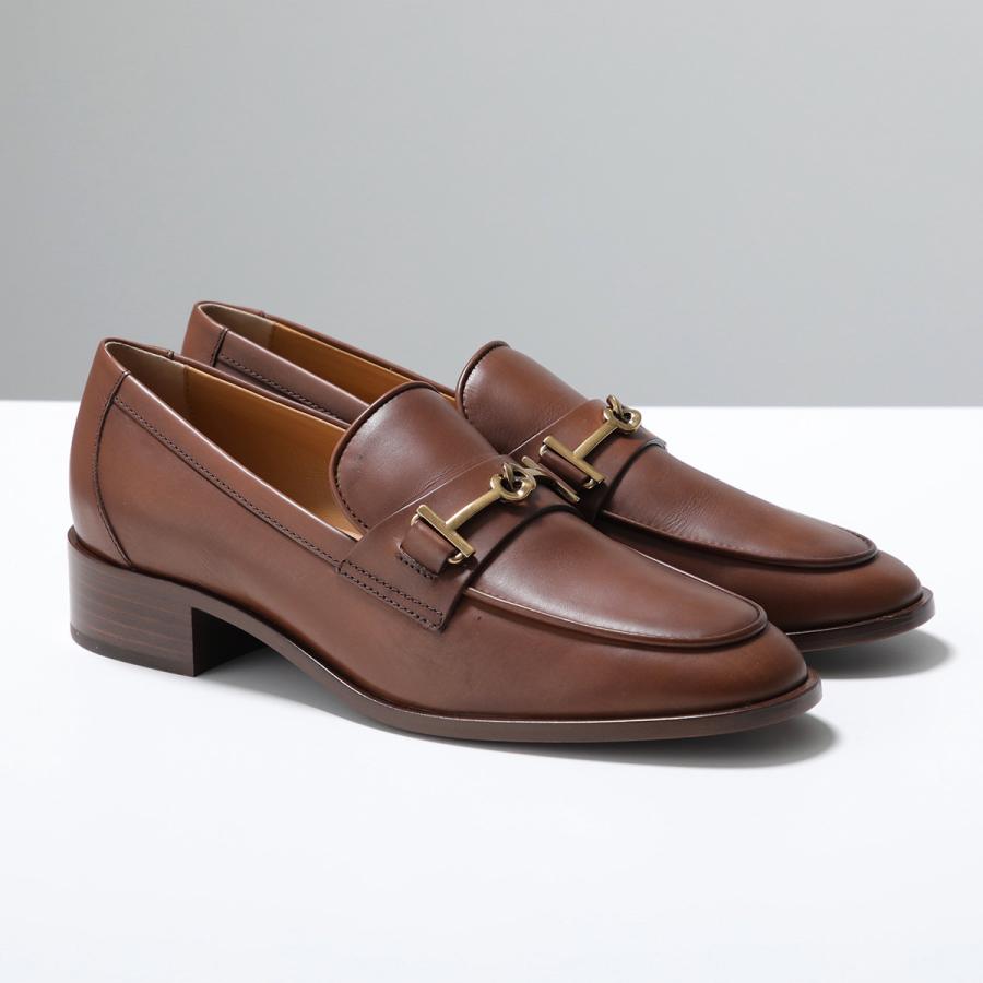 【美品】TOD’S トッズ ビットローファー ネイビー 37.5 ゴールド金具 TOD'S（トッズ） TODS ビットローファー XXW28K0HP50NF5 レディース