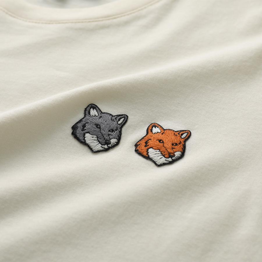 MAISON KITSUNE（メゾン キツネ） Tシャツ DOUBLE FOX ダブル