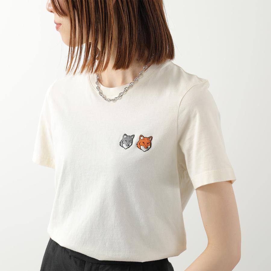 MAISON KITSUNE（メゾン キツネ） Tシャツ DOUBLE FOX ダブル