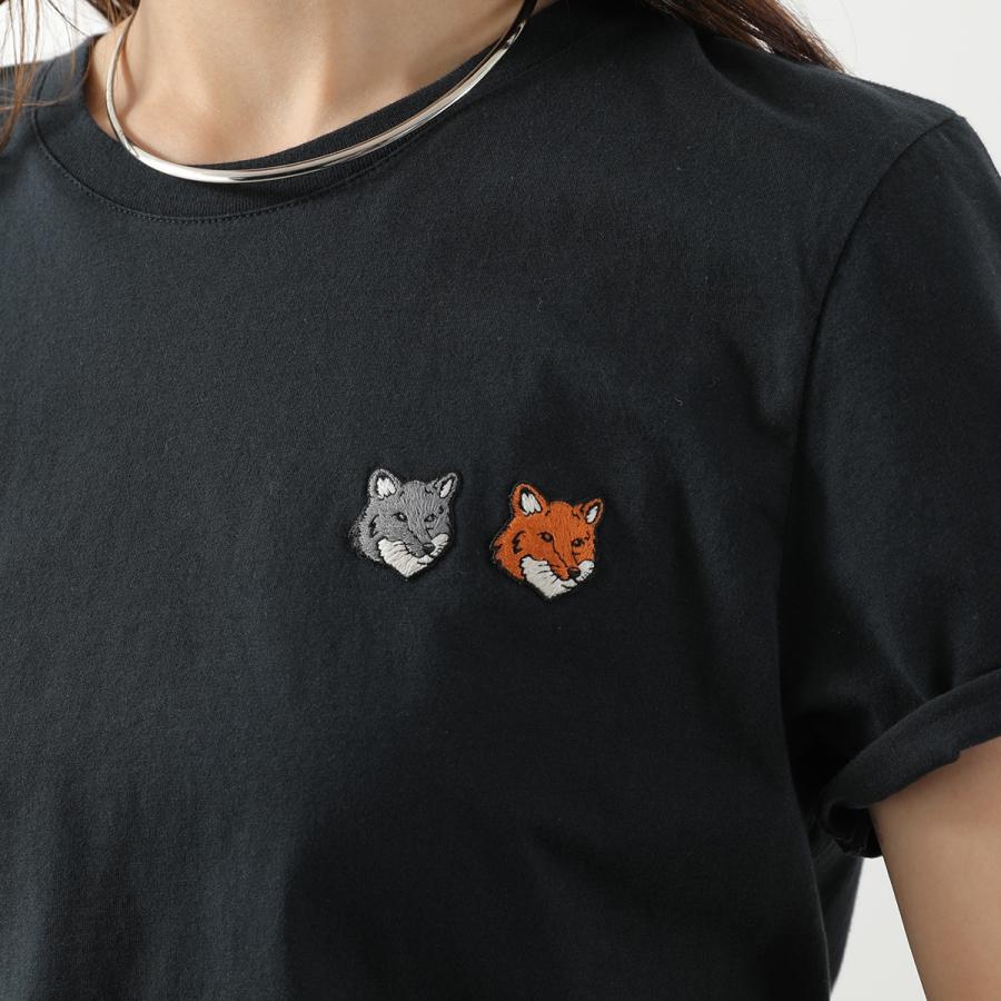 MAISON KITSUNE（メゾン キツネ） Tシャツ DOUBLE FOX ダブル