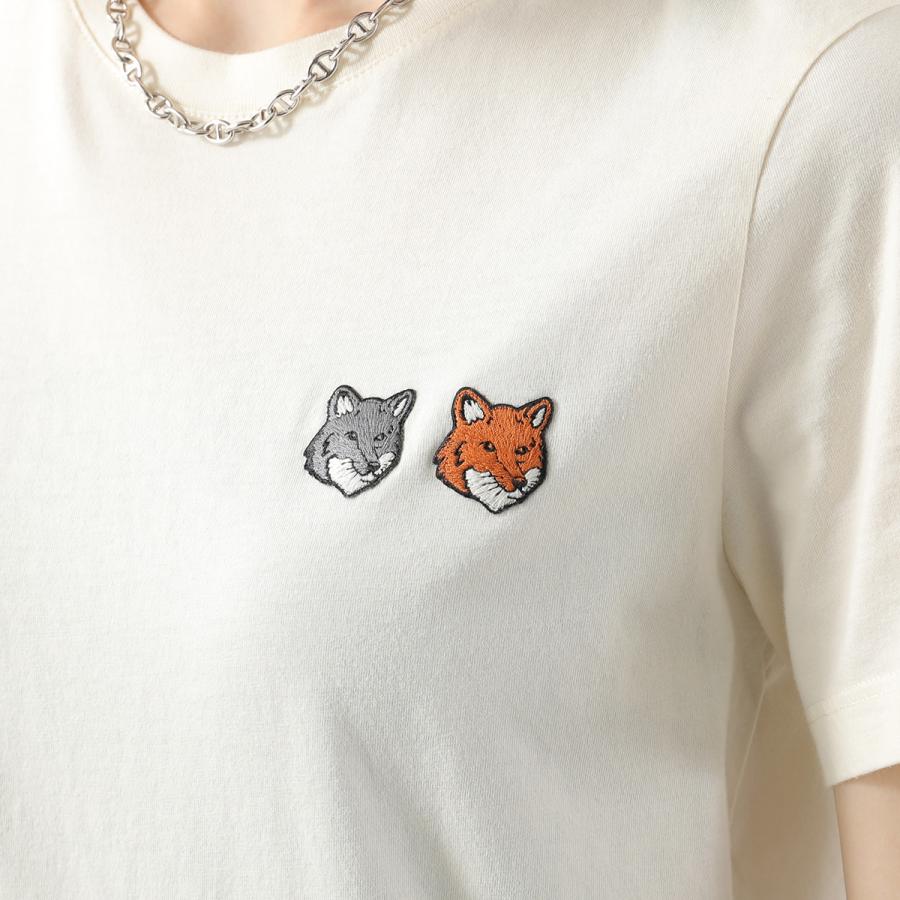 MAISON KITSUNE（メゾン キツネ） Tシャツ DOUBLE FOX ダブル
