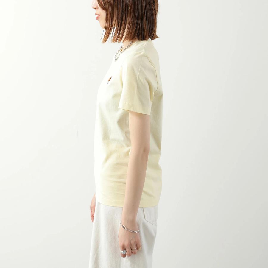 MAISON KITSUNE メゾンキツネ Tシャツ FOX HEAD フォックスヘッド レギュラー PW00113KJ7026 レディース コットン 半袖 カットソーの画像