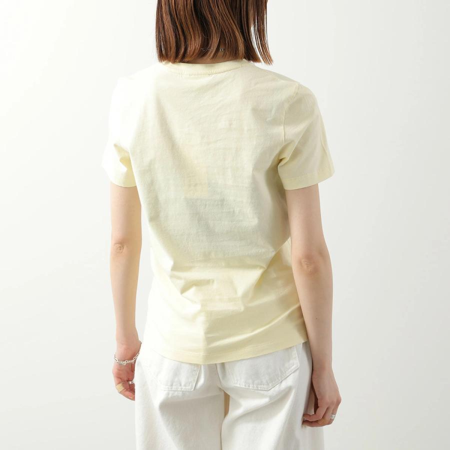 MAISON KITSUNE メゾンキツネ Tシャツ FOX HEAD フォックスヘッド レギュラー PW00113KJ7026 レディース コットン 半袖 カットソーの画像