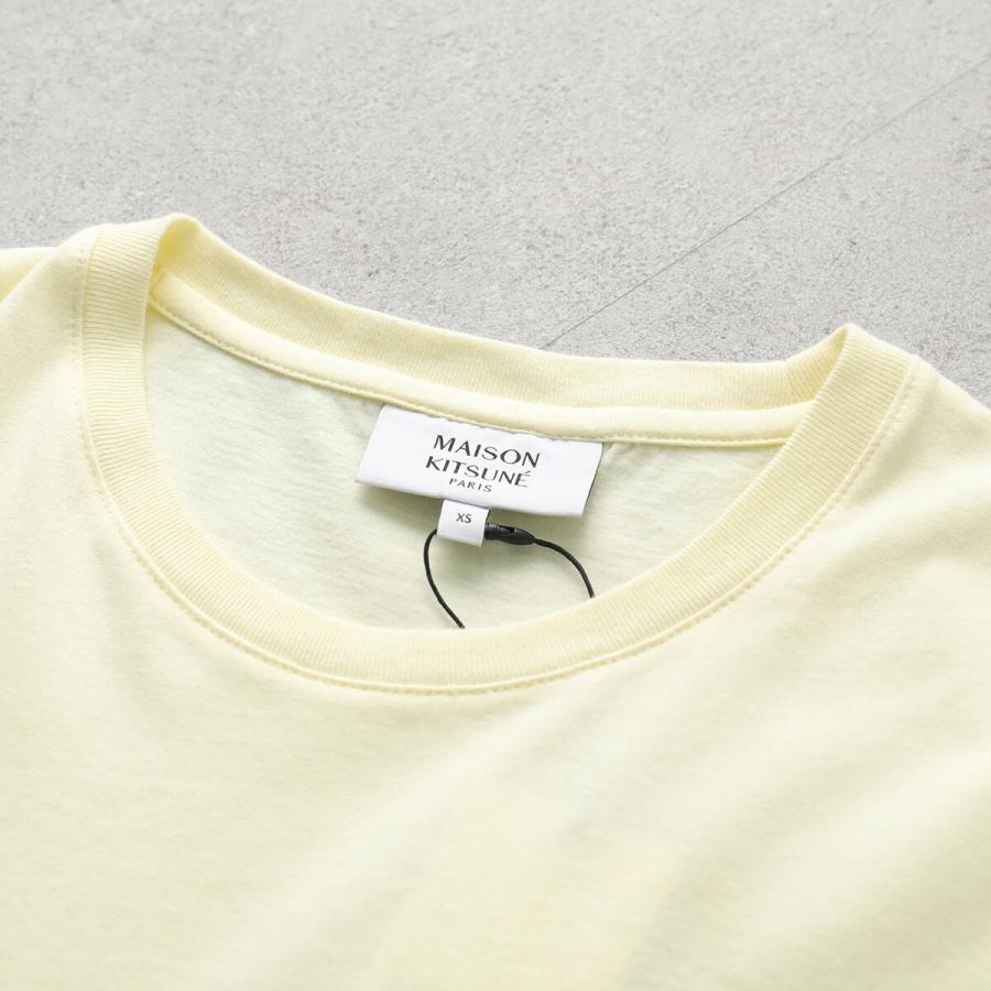 MAISON KITSUNE メゾンキツネ Tシャツ FOX HEAD フォックスヘッド レギュラー PW00113KJ7026 レディース コットン 半袖 カットソーの画像