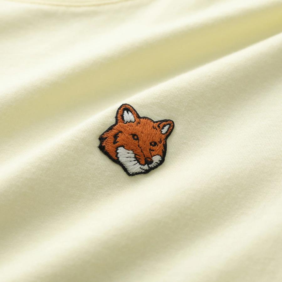 MAISON KITSUNE メゾンキツネ Tシャツ FOX HEAD フォックスヘッド レギュラー PW00113KJ7026 レディース コットン 半袖 カットソーの画像