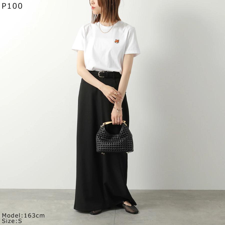 MAISON KITSUNE メゾンキツネ Tシャツ FOX HEAD フォックスヘッド レギュラー PW00113KJ7026 レディース コットン 半袖 カットソーの画像