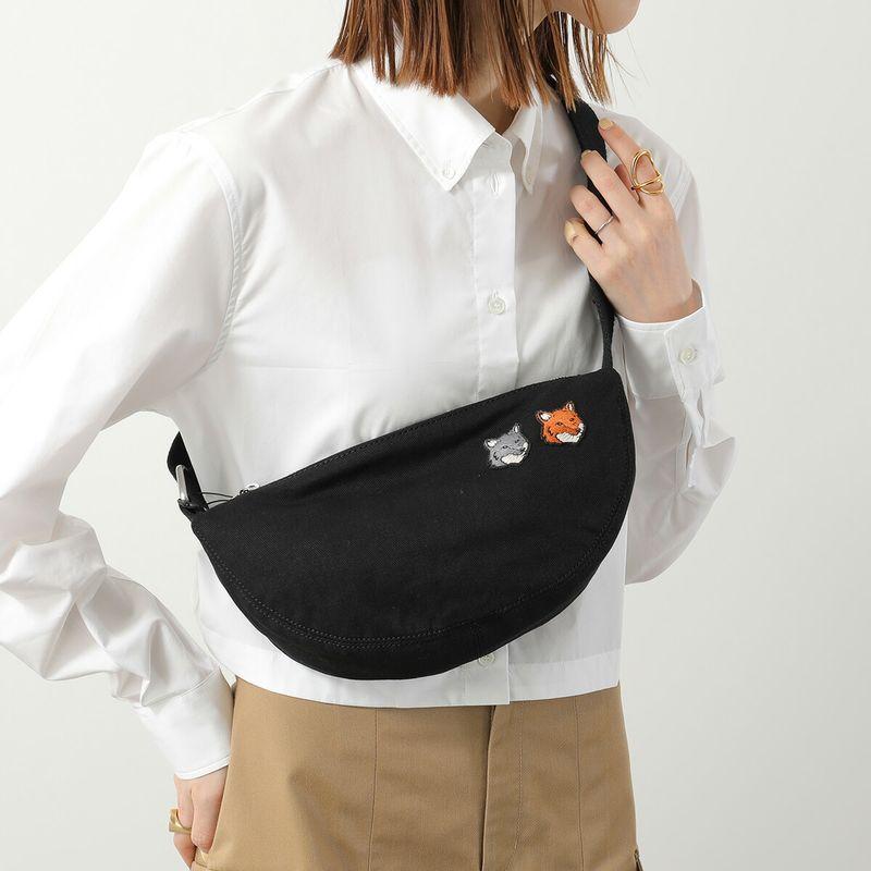 MAISON KITSUNE（メゾン キツネ） ボディバッグ DOUBLE FOX ダブル