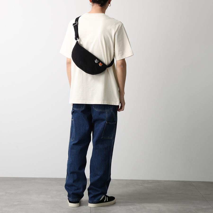 メゾンキツネ　ボディーバッグ　ブラック MAISON KITSUNE（メゾン キツネ） ボディバッグ NM05171WQ4034 メンズ