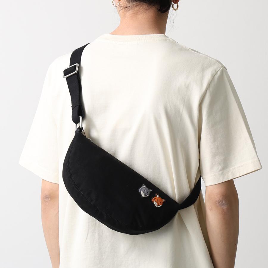 MAISON KITSUNE（メゾン キツネ） ボディバッグ DOUBLE FOX ダブル