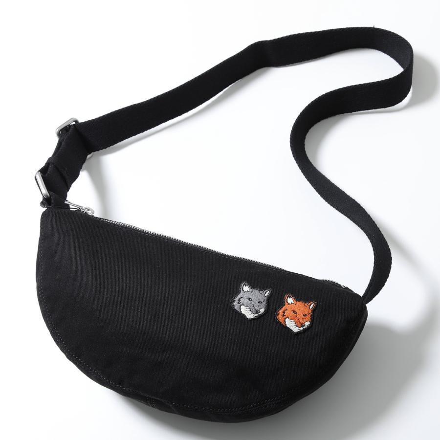 MAISON KITSUNE（メゾン キツネ） ボディバッグ DOUBLE FOX ダブル