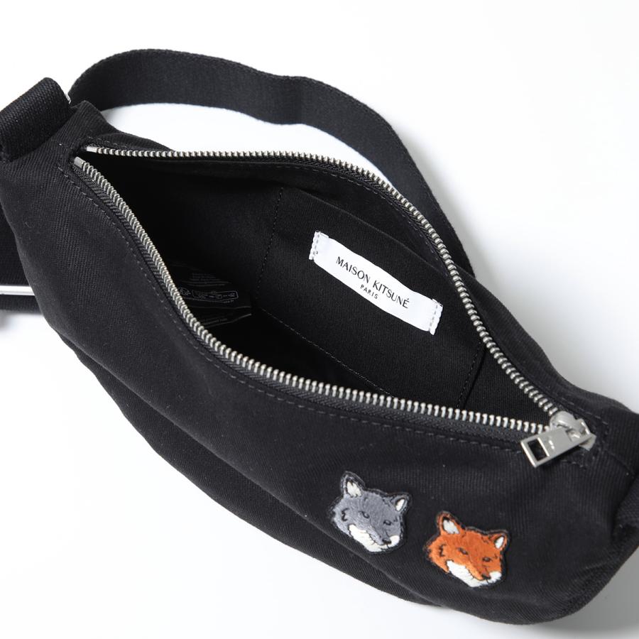 MAISON KITSUNE（メゾン キツネ） ボディバッグ DOUBLE FOX ダブル