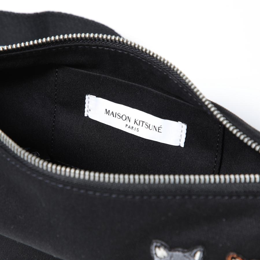MAISON KITSUNE（メゾン キツネ） ボディバッグ DOUBLE FOX ダブル