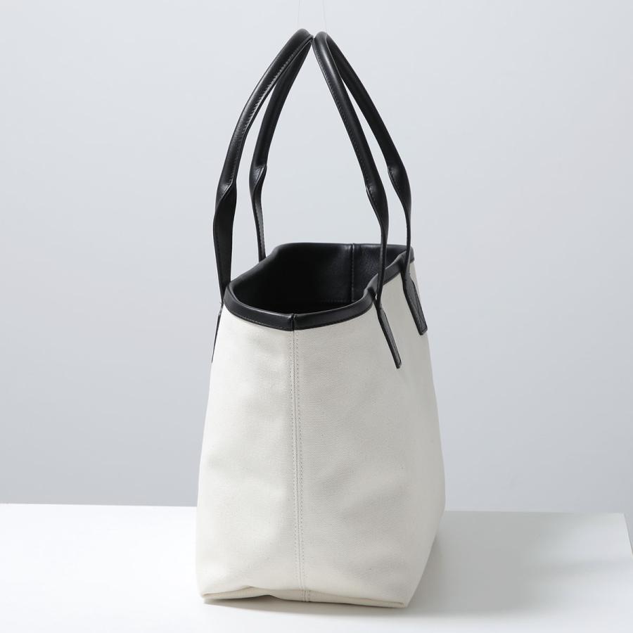 BALENCIAGA バレンシアガ トートバッグ PARIS CANVAS SMALL TOTE BAG 692068 2106M メンズ ロゴ レザー キャンバス 鞄 9911の画像