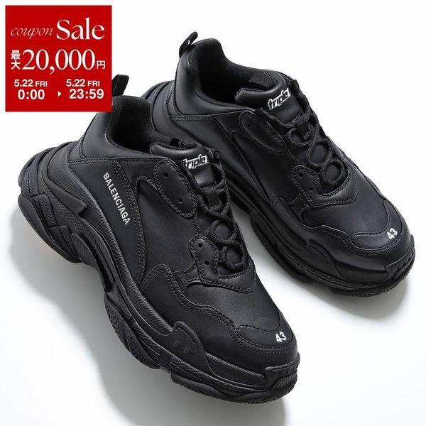 BALENCIAGA バレンシアガ スニーカー TRIPLE S SNEAKER トリプルソール 536737 W2FA5 メンズ ローカット 刺繍ロゴ  厚底 7cm 536737W2FA51000の画像