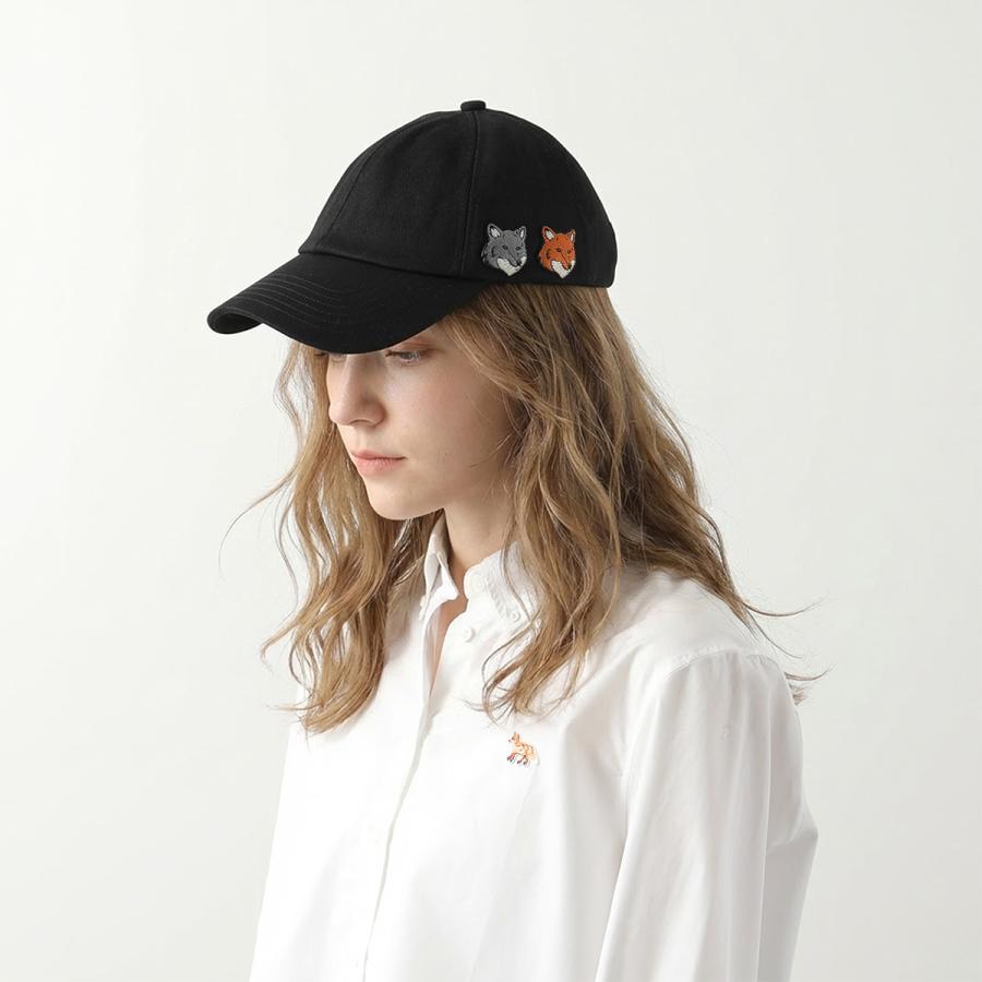 MAISON KITSUNE（メゾン キツネ） キャップ DOUBLE FOX ダブル