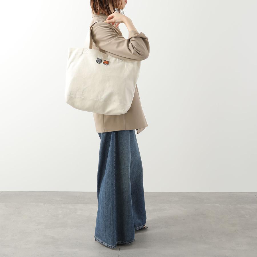 MAISON KITSUNE（メゾン キツネ） トートバッグ DOUBLE FOX ダブル