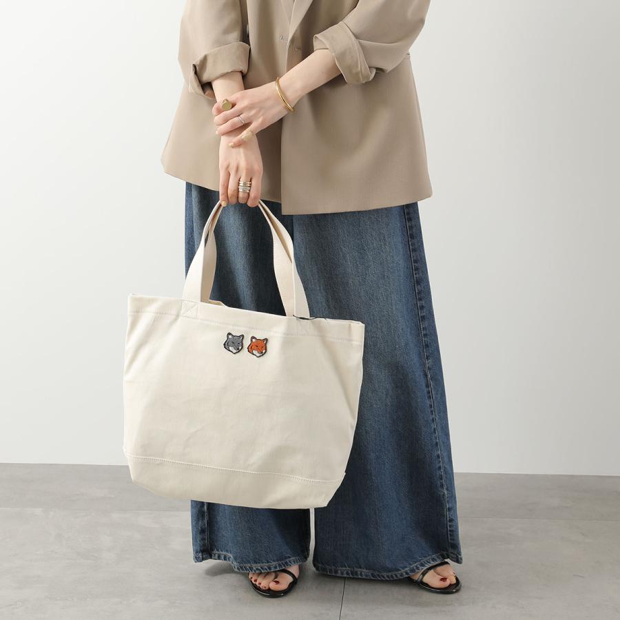 MAISON KITSUNE（メゾン キツネ） トートバッグ DOUBLE FOX ダブル