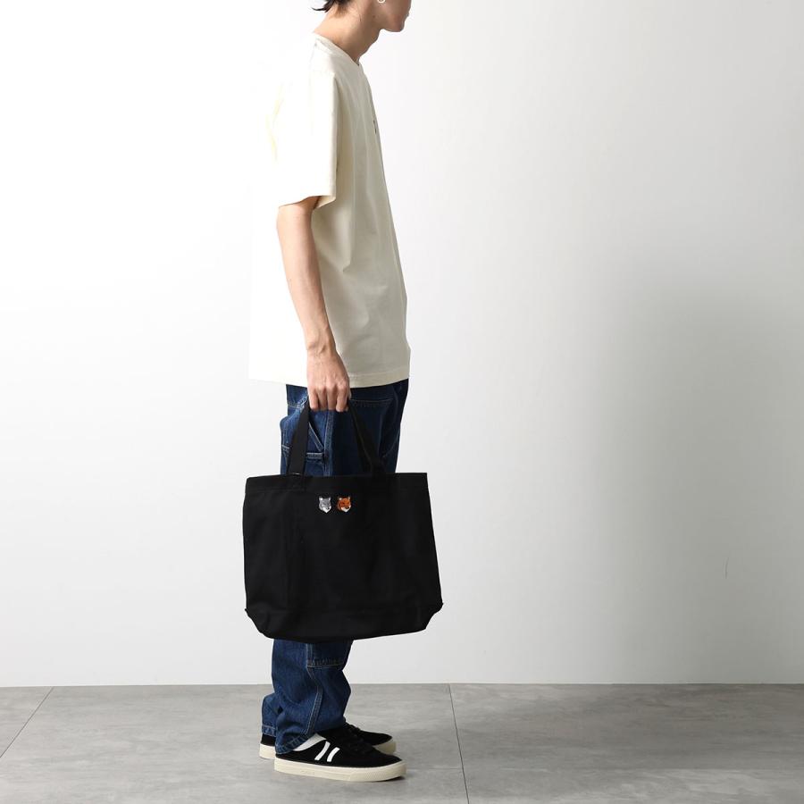 MAISON KITSUNE（メゾン キツネ） トートバッグ DOUBLE FOX ダブル