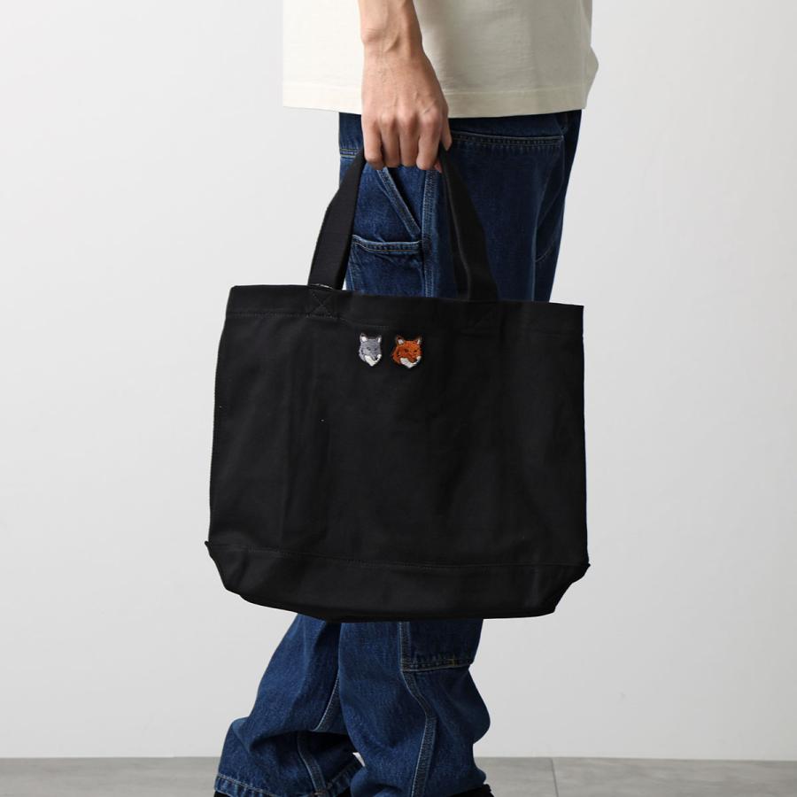 MAISON KITSUNE（メゾン キツネ） トートバッグ DOUBLE FOX ダブル